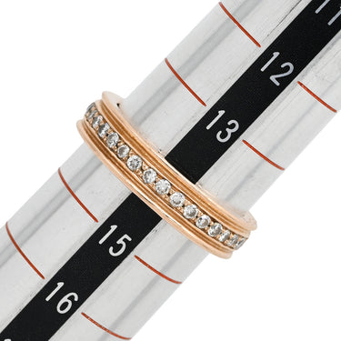 フォッペ FOPE ダイヤリング ローズゴールド K18PG ダイヤモンド リング 指輪 ピンクゴールド 14号