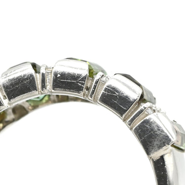 ノンブランド NON BRAND バイカラートルマリン ダイヤリング プラチナシルバー×ピンク×グリーン Pt900 ダイヤモンド バイカラートルマリン リング 指輪 ウォーターメロントルマリン 14号