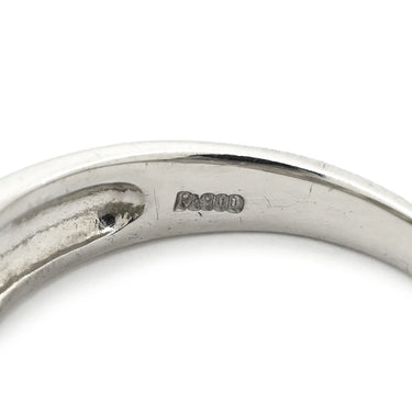 ノンブランド NON BRAND バイカラートルマリン ダイヤリング プラチナシルバー×ピンク×グリーン Pt900 ダイヤモンド バイカラートルマリン リング 指輪 ウォーターメロントルマリン 14号