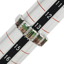 ノンブランド NON BRAND バイカラートルマリン ダイヤリング プラチナシルバー×ピンク×グリーン Pt900 ダイヤモンド バイカラートルマリン リング 指輪 ウォーターメロントルマリン 14号