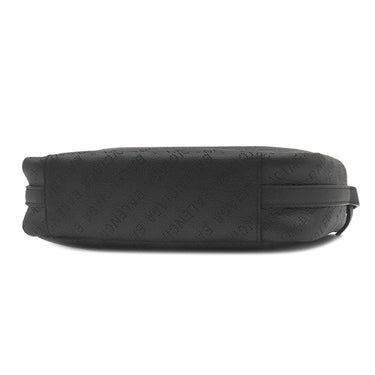 バレンシアガ BALENCIAGA エブリデイ カメラバッグ 679267 ブラック レザー ショルダーバッグ シルバー金具 黒 ポシェット ロゴパンチング