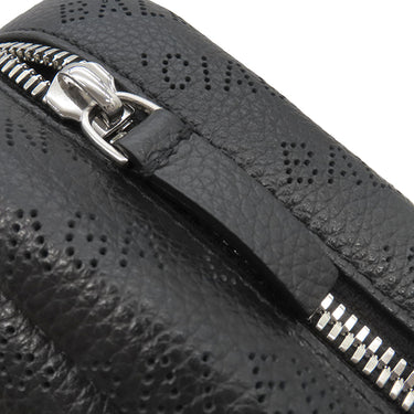 バレンシアガ BALENCIAGA エブリデイ カメラバッグ 679267 ブラック レザー ショルダーバッグ シルバー金具 黒 ポシェット ロゴパンチング