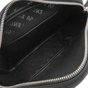 バレンシアガ BALENCIAGA エブリデイ カメラバッグ 679267 ブラック レザー ショルダーバッグ シルバー金具 黒 ポシェット ロゴパンチング