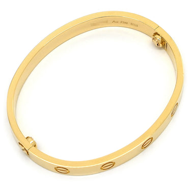 カルティエ Cartier LOVE ラブブレス B6035515 イエローゴールド K18YG #15 ブレスレット 750 18K 18金 バングル