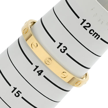 カルティエ Cartier LOVE ラブブレス B6035515 イエローゴールド K18YG #15 ブレスレット 750 18K 18金 バングル