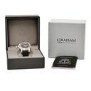 腕時計 グラハム GRAHAM クロノファイター エアウイング オーバーサイズ 2OVKT.B09A 自動巻き メンズ ブラック 黒 デイト