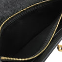 エルメス HERMES ケリーウォレット ロング トゥーゴー ブラック ヴォーエプソン 長財布 ゴールド金具 黒 ショルダー