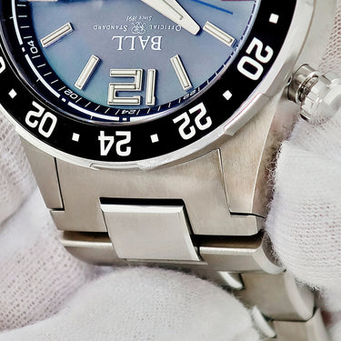 腕時計 ボールウォッチ BALL WATCH ロードマスター パイロット GMT DG3038A-S6CJ-BK 自動巻き メンズ ブラック シェル デイト 限定