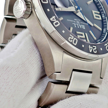 腕時計 ボールウォッチ BALL WATCH ロードマスター パイロット GMT DG3038A-S6CJ-BK 自動巻き メンズ ブラック シェル デイト 限定