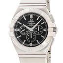 腕時計 オメガ OMEGA コンステレーション ダブルイーグル クロノグラフ 1514.51.00 自動巻き メンズ OH済 ダークグレー スモセコ