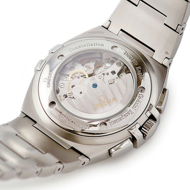 腕時計 オメガ OMEGA コンステレーション ダブルイーグル クロノグラフ 1514.51.00 自動巻き メンズ OH済 ダークグレー スモセコ