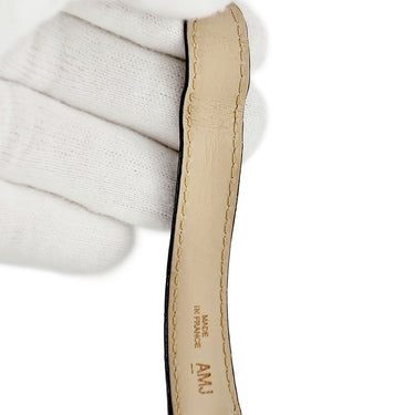 腕時計 カルティエ Cartier ロンド ソロ ドゥ カルティエ SM W6700155 クオーツ レディース ローマン 青針