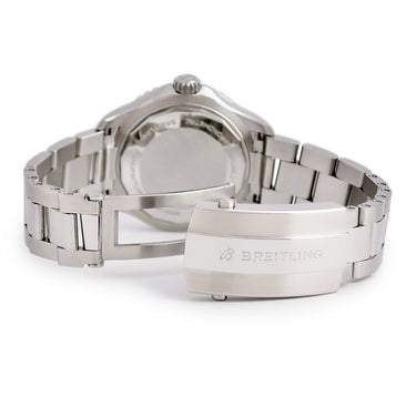 腕時計 ブライトリング BREITLING スーパーオーシャン オートマチック 36 A17377211C1A1 自動巻き メンズ レディース ターコイズブルー