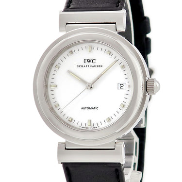 腕時計 IWC IWC ダヴィンチ SL オートマティック IW352801 自動巻き メンズ ダ・ヴィンチ バー ホワイト デイト