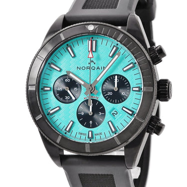 腕時計 ノルケイン NORQAIN アドベンチャー スポーツ クロノ 44mm リミテッド NB1200B21LC 自動巻き メンズ セルリアンブルー 限定