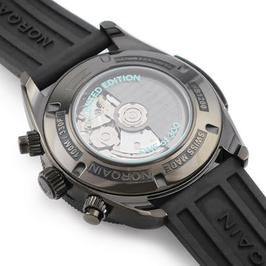 腕時計 ノルケイン NORQAIN アドベンチャー スポーツ クロノ 44mm リミテッド NB1200B21LC 自動巻き メンズ セルリアンブルー 限定