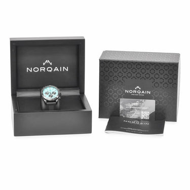 腕時計 ノルケイン NORQAIN アドベンチャー スポーツ クロノ 44mm リミテッド NB1200B21LC 自動巻き メンズ セルリアンブルー 限定