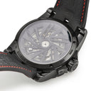 腕時計 ロジェデュブイ ROGER DUBUIS エクスカリバー 45 DBEX0567 自動巻き メンズ DLC加工 ブラック ローマン デイト スモールセコンド