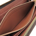 ルイヴィトン LOUIS VUITTON ジッピーウォレット M42616 ブラウン モノグラムキャンバス 長財布 ゴールド金具 茶 ラウンドファスナー