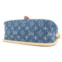 ルイヴィトン LOUIS VUITTON ディアヌ M13070 ブルー モノグラムデニム ショルダーバッグ ゴールド金具 青 デニム