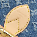ルイヴィトン LOUIS VUITTON ディアヌ M13070 ブルー モノグラムデニム ショルダーバッグ ゴールド金具 青 デニム