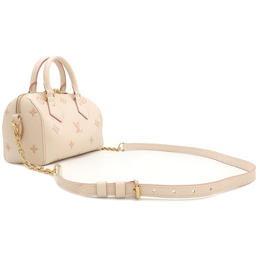 ルイヴィトン LOUIS VUITTON スピーディ バンドリエール20 M14291 エデン モノグラムアンプラント 2WAYバッグ ゴールド金具 ハンドバッグ ショルダー