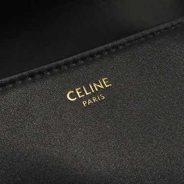 セリーヌ CELINE ティーン ニノ 118113FXK ブラック カーフスキン 2WAYバッグ ゴールド金具 トリオンフ 黒 ハンドバッグ ショルダー