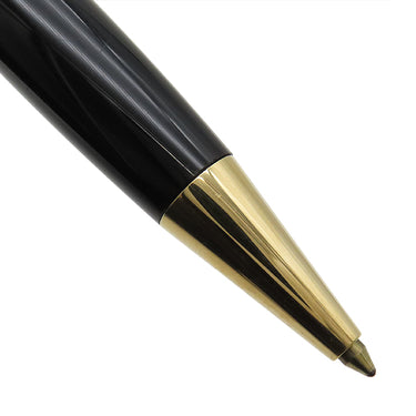 モンブラン Montblanc マイスターシュテュック ゴールドコーティング クラシック 132453 ブラック×ゴールド GP プレシャスレジン ボールペン 黒 インク切れ
