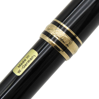 モンブラン Montblanc マイスターシュテュック ゴールドコーティング クラシック 132453 ブラック×ゴールド GP プレシャスレジン ボールペン 黒 インク切れ