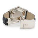 腕時計 ロレックス ROLEX デイトジャスト 36 116139 F番 自動巻き メンズ F番 K18WG無垢 ローマン シルバー フルーテッドベゼル