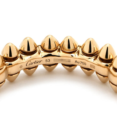 カルティエ Cartier クラッシュ ドゥ カルティエ SM B4229800 ピンクゴールド K18PG #53(JP13) リング 指輪 750 RG CLASH DE CARTIER 12.5号