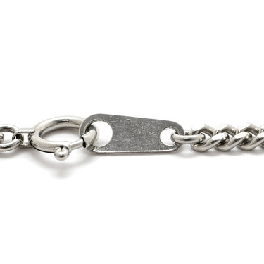 喜平 KIHEI pt850 61cm 19.8g 2面 シングル プラチナシルバー Pt850 ネックレス ※ショッピングローン対応していません。