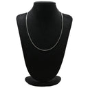 喜平 KIHEI pt850 61cm 19.8g 2面 シングル プラチナシルバー Pt850 ネックレス ※ショッピングローン対応していません。