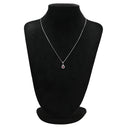 ノンブランド NON BRAND ピンクサファイア ダイヤ プラチナシルバー Pt850 ダイヤモンド サファイア ペンダントトップ ネックレストップ