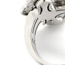 ブルガリ BVLGARI チクラディ ダイヤ ホワイトゴールド K18WG ダイヤモンド リング 指輪 750 18K 18金 9.5号