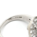ブルガリ BVLGARI チクラディ ダイヤ ホワイトゴールド K18WG ダイヤモンド リング 指輪 750 18K 18金 9.5号
