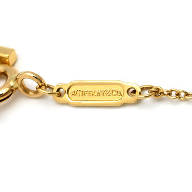 ティファニー Tiffany & Co Tスマイル ミニ ペンダント 62617640 イエローゴールド K18YG ネックレス Au750 Tiffany T smile