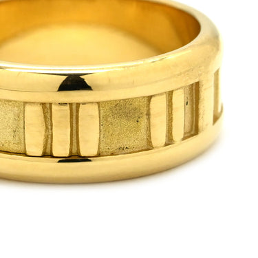 ティファニー Tiffany & Co アトラス イエローゴールド K18YG リング 指輪 T&Co. 750 YG イエローゴールド 18金 7.5号