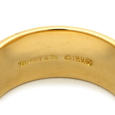 ティファニー Tiffany & Co アトラス イエローゴールド K18YG リング 指輪 T&Co. 750 YG イエローゴールド 18金 7.5号