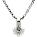 ノンブランド NON BRAND ダイヤペンダント プラチナシルバー Pt900 ダイヤモンド Pt850(チェーン) ネックレス 1P 1粒