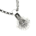 ノンブランド NON BRAND ダイヤペンダント プラチナシルバー Pt900 ダイヤモンド Pt850(チェーン) ネックレス 1P 1粒