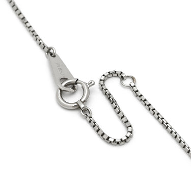 ノンブランド NON BRAND ダイヤペンダント プラチナシルバー Pt900 ダイヤモンド Pt850(チェーン) ネックレス 1P 1粒