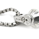 ノンブランド NON BRAND ダイヤペンダント プラチナシルバー Pt900 ダイヤモンド Pt850(チェーン) ネックレス 1P 1粒