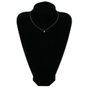 ノンブランド NON BRAND ダイヤペンダント プラチナシルバー Pt900 ダイヤモンド Pt850(チェーン) ネックレス 1P 1粒