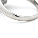 ノンブランド NON BRAND スターサファイア ダイヤリング プラチナシルバー Pt900 サファイア ダイヤモンド リング 指輪 青 16号