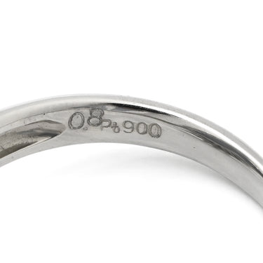 ノンブランド NON BRAND スターサファイア ダイヤリング プラチナシルバー Pt900 サファイア ダイヤモンド リング 指輪 青 16号