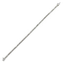 ノンブランド NON BRAND テニスブレスレット プラチナシルバー Pt850 ダイヤモンド ブレスレット ダイヤブレス