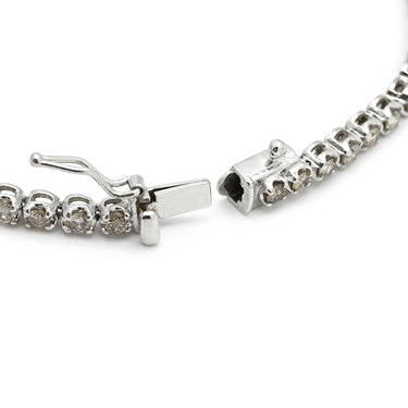 ノンブランド NON BRAND テニスブレスレット プラチナシルバー Pt850 ダイヤモンド ブレスレット ダイヤブレス