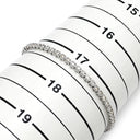 ノンブランド NON BRAND テニスブレスレット プラチナシルバー Pt850 ダイヤモンド ブレスレット ダイヤブレス