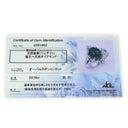 ノンブランド NON BRAND ヒスイ ダイヤリング プラチナシルバー Pt900 ヒスイ ダイヤモンド リング 指輪 翡翠 グリーン カボションカット 13.5号